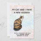 Meine Katze und ich haben die Ankündigung verschob (Vorderseite)