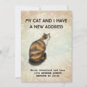 Meine Katze und ich haben die Ankündigung verschob (Vorderseite)