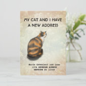 Meine Katze und ich haben die Ankündigung verschob (Stehend Vorderseite)