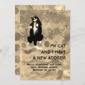 Meine Katze und ich sind umgezogen Ankündigung (Vorne/Hinten)