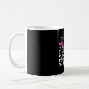 Meine Katze und Leute sind lustig Kaffeetasse