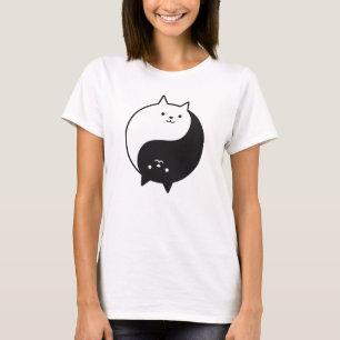 Meine Katze Yin und Yang T-Shirt