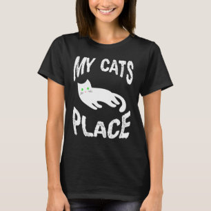Meine Katzen - für leckere Katzen-Väter in Mamas L T-Shirt