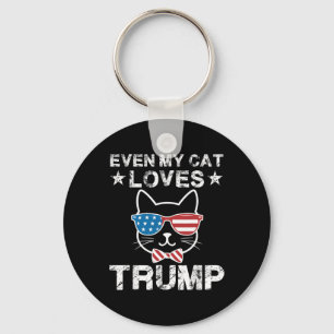 Meine Katzen-Lieben Trump 2024 Schlüsselanhänger