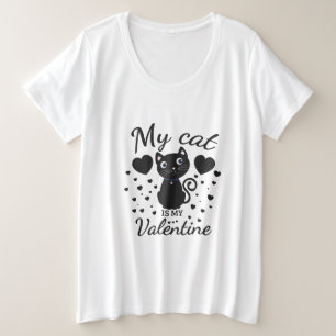 Meine Katzen sind meine Katzen Frauen Große Größe T-Shirt