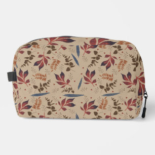 Meine Kern-Essentials Minimalist Herbstlaub Waschbeutel