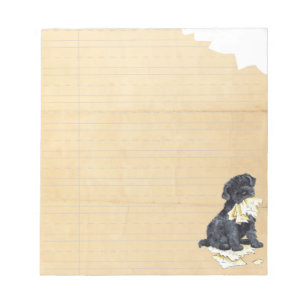 Meine Kerry Ate meine Hausaufgaben Notizblock