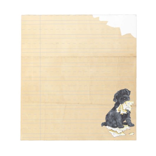 Meine Kerry Ate meine Hausaufgaben Notizblock (Vorderseite)