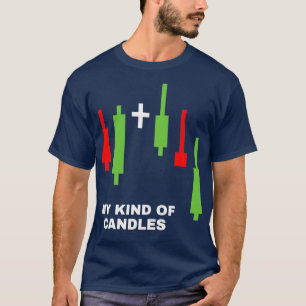 Meine Kerzen Candlestick-Tabelle T-Shirt