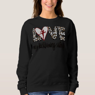 Meine Kickboxing Sister Life Proud Kickboxer Schwe Sweatshirt