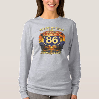 Meine Kicks auf der Route 86 T-Shirt