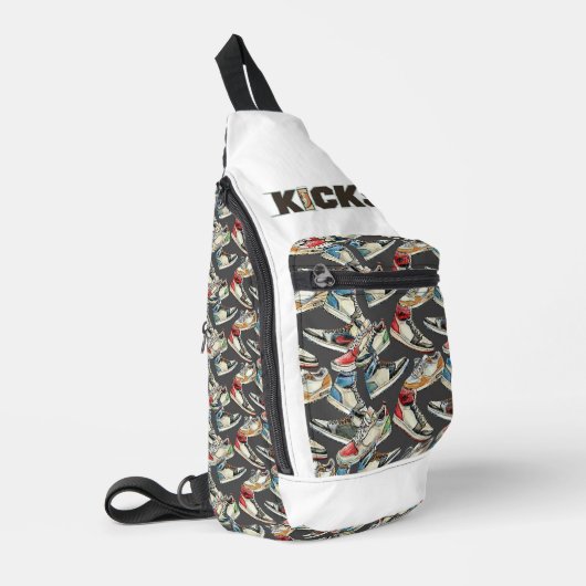 Meine Kicks - Sneaker Sling Bag Crossbody (Linke Seite)