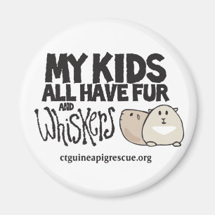 Meine Kinder alle haben Pelz und Bart-Magneten Magnet