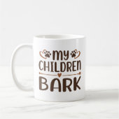 Meine Kinder bellen Kaffeetasse (Links)