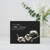 "Meine Kinder fühlen sich geliebt" Motivation Affi Postkarte (Stehend Vorderseite)