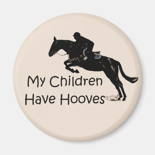 Meine Kinder haben Huf-Pferdemagneten Magnet