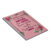 Meine Kinder haben mich beschuldigt, ein liebes Ki Notizblock (Rechte Seite)