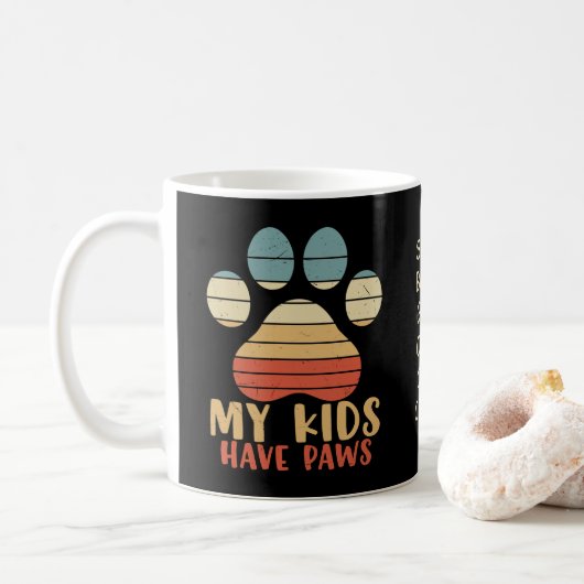 Meine Kinder haben Personalisiert Paare Kaffeetasse (Mit Donut)