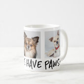 Meine Kinder haben Pfoten 3 Foto Kaffee Tasse (VorderseiteRechts)