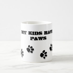 Meine Kinder haben Tatzen Kaffeetasse
