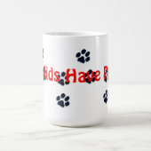 Meine Kinder haben Tatzen Kaffeetasse (Mittel)