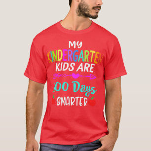 Meine Kinder im Kindergarten sind 100 Tage klüger T-Shirt