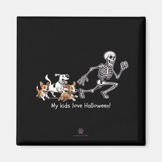 Meine Kinder Liebe Halloween! Magnet (Vorne)