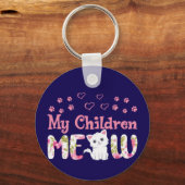 Meine Kinder meinen Schlüsselanhänger (Rückseite)