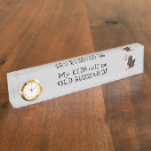 Meine Kinder rufen mich alte Namensplakette (Seite)