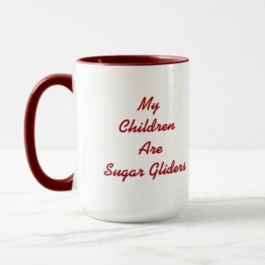 Meine Kinder sind Zuckergrüber Tasse (Links)