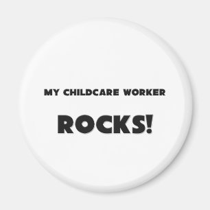 MEINE Kinderbetreuungs-Arbeitskraft FELSEN! Magnet