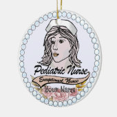 Meine Kinderkrankenversorgung Keramik Ornament (Links)