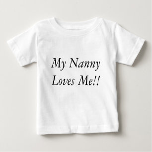 Meine Kindermädchen-Lieben ich!! Baby T-shirt