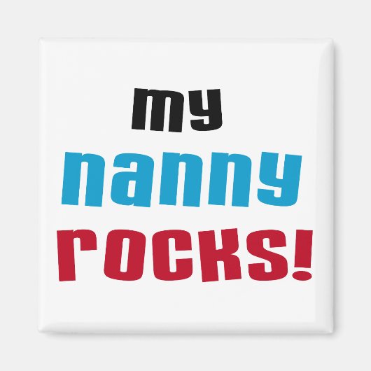 Meine Kinderrocks T-Shirts und Geschenke Magnet (Vorne)
