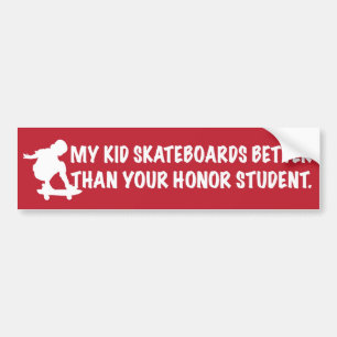 meine KinderSkateboards besser Autoaufkleber