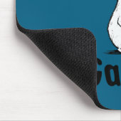 Meine Kinnbacken sind von Capybara lustig Meme Mousepad (Ecke)