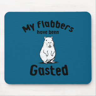 Meine Kinnbacken sind von Capybara lustig Meme Mousepad