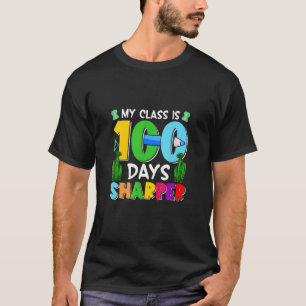 Meine Klasse ist 100 Tage Schärfe - farbenfroher C T-Shirt