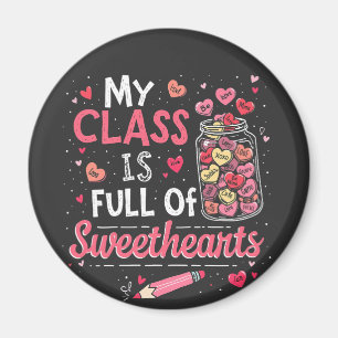 Meine Klasse ist voll von Süßigkeiten Lehrerin Val Magnet