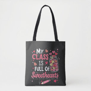 Meine Klasse ist voll von Süßigkeiten Lehrerin Val Tasche