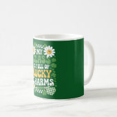 Meine Klasse ist voller Glücksbringer des St. Patr Kaffeetasse (VorderseiteRechts)