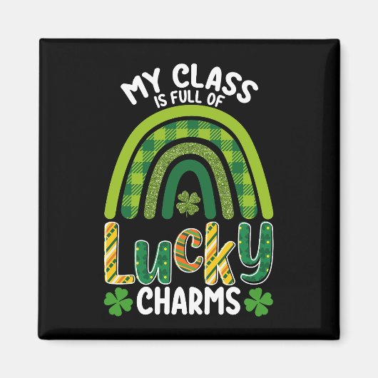Meine Klasse ist voller Glücksbringer des St. Patr Magnet (Vorne)