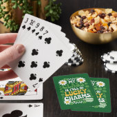 Meine Klasse ist voller Glücksbringer des St. Patr Spielkarten (In Situ)