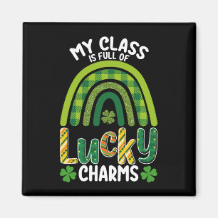 Meine Klasse ist voller Glücksbringer St. Patrick' Magnet