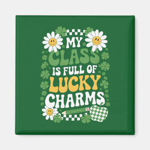 Meine Klasse ist voller Glücksbringer St. Patrick' Magnet