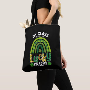 Meine Klasse ist voller Glücksbringer St. Patrick' Tasche