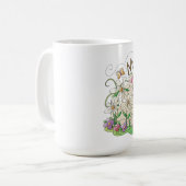 Meine klassische weiße Tasse (Vorderseite Links)