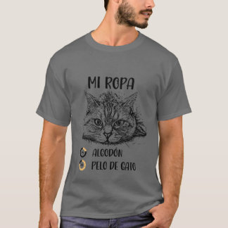 MEINE KLEIDUNG 20BAUMWOLLE 80KATZE HAI GESCHENK T-Shirt