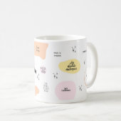 Meine kleine Affirmation-Tasse Kaffeetasse (VorderseiteRechts)
