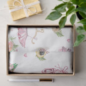 Meine kleine Ballerina Serie Design 3 Gewebepapier Seidenpapier (Geschenk)